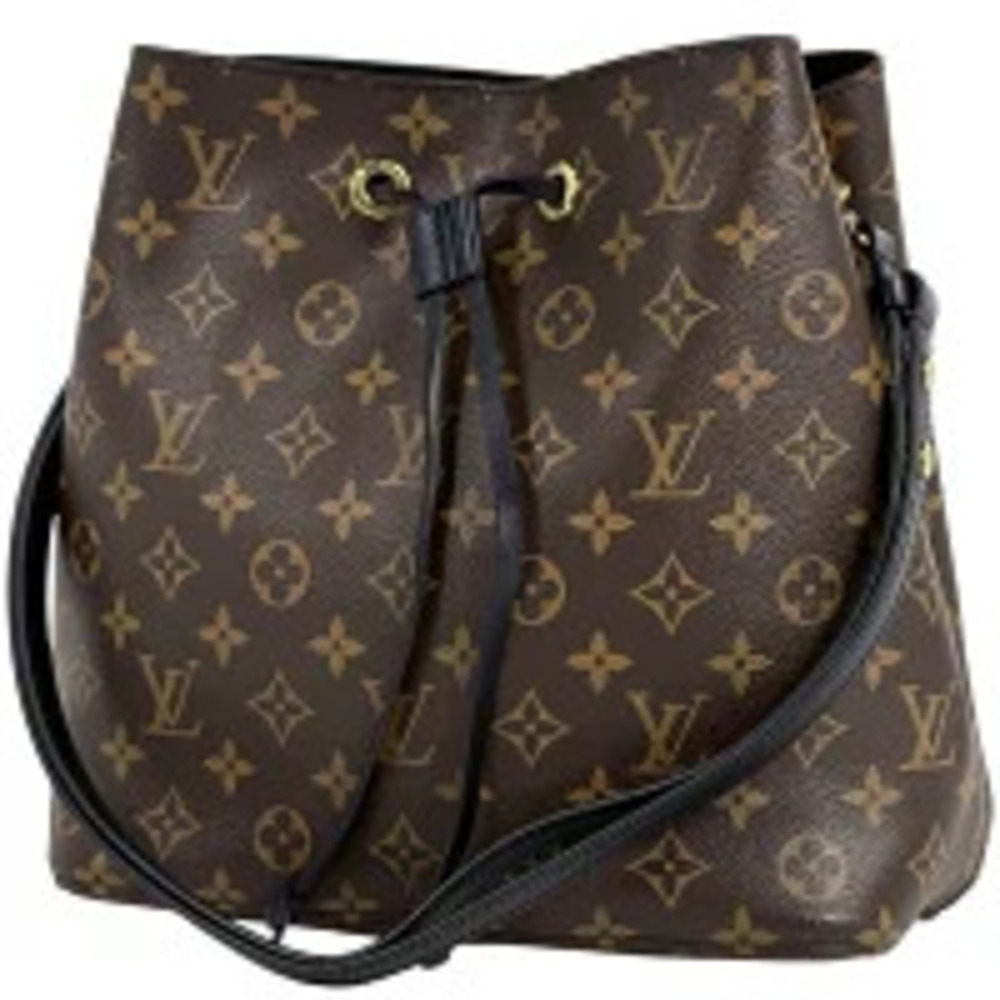 Louis Vuitton Neo Noe drawstring shoulder bag Monogram brown black